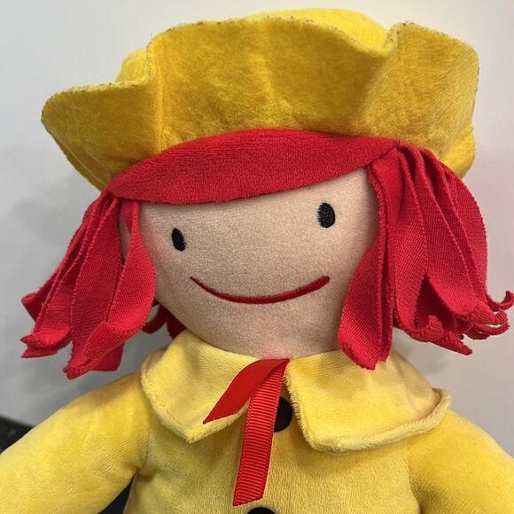 Madeline Yellow Dress and Hat Plush Toy Kohl's Cares 14" - Picture 2 of 5